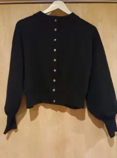 Vis♥ボタン付きカーディガン