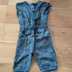 babyGap デニムカラーオーバーオール 6-12ヶ月