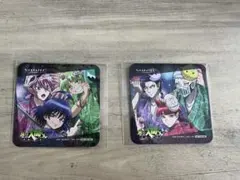 魔入間 カラ鉄 コラボ 両面コースター 2枚セット