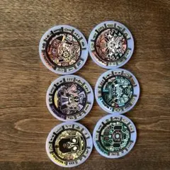 妖怪ウォッチメダル　6枚セット