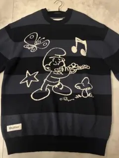 N.N様】Supreme スマーフ ニットセーター マルチカラー - メルカリ
