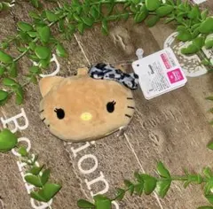 日焼けキティミラー付きキーホルダー　ハローキティキーホルダー　チャーム