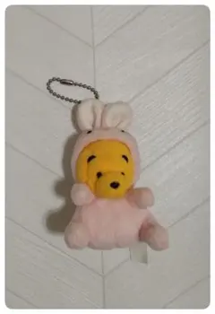 美品】きらきら星 プーさん プラッシュチェーン マスコット ぬいぐるみ