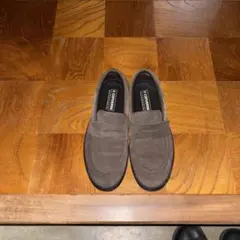 vans スエード ローファー ブラウン