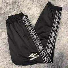 90s UMBRO アンブロ トラックパンツ ブラック Lのサムネイル