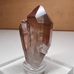 インド・プネ産 レッドファントムクォーツ 赤富士幻影水晶 希少鉱物