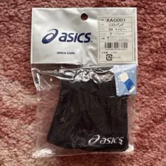 asics リストバンド ブラック Fサイズ