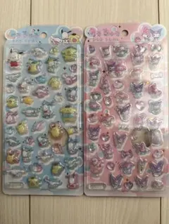 うるちゅるPOPシールサンリオ2枚セット