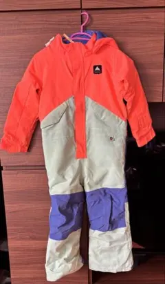 極美品★バートン★スノーウェア★つなぎ★90-100 極美品☆バートン☆スノーウェア☆つなぎ☆90-100