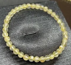 キラキラ　金針ルチル　4.5㎜　ルチルクォーツ　金運　天然石　パワーストーン
