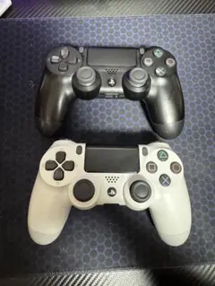 PS4 DualShock 4 コントローラー 黒 白 セット ジャンク