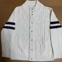 re leaf ケーブルニットカーディガン XLサイズ