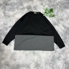 タケオキクチ（L）長袖 リラックスルーズ ロングスリーブTシャツ ロンT