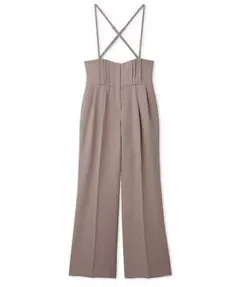 snidel ｜ レースアップハイウエストパンツ　ピンク