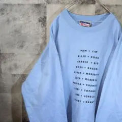 ヘインズスウェットトレーナーライトブルーM　A20,18