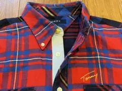 TOMY ネルシャツ　長袖シャツMサイズ