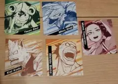 僕のヒーローアカデミア 原画展 スクエアステッカーコレクション まとめ売り