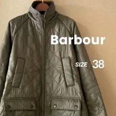Barbour キルティングジャケット 38サイズ オリーブグリーン