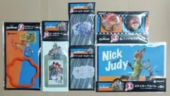 ズートピア　Happyくじ　F,G×2,H,I,J賞の6点セット売り