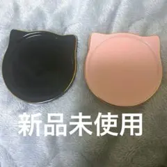 【値下げ】Francfranc 猫　マグカップ　コースター ピンク　黒