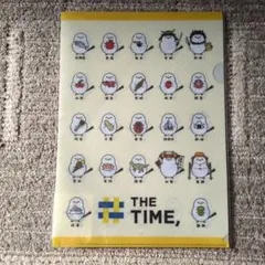 THE TIME シマエナガクリアファイル