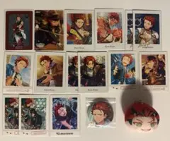 あんスタ 鬼龍紅郎 ぱしゃっつ ぱしゃこれ 缶バッジ おまんじゅう まとめ売り