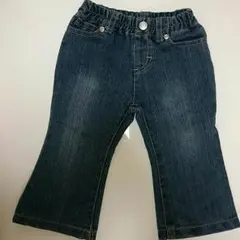 ジーンズ 80㎝ 可愛い！ 花 刺繍