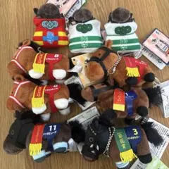 サラブレッドコレクション　ぷちマスコットボールチェーン　お守りマスコット3