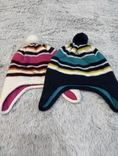 OLD NAVY マルチカラー ニット帽 XS/S