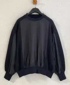 akane femme　あむう　ワッフルコンビプルオーバー♪切り替えデザイン