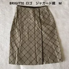 BRIGITTE ロゴ　ジャガード織タイトスカート　M 東京スタイルのサムネイル