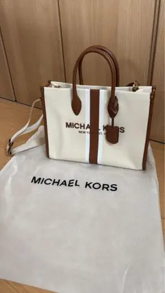 MICHAEL KORS 2wayキャンパストートバッグ