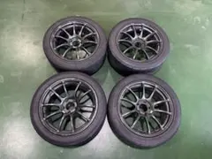 無限 FR8 15インチ ホイール タイヤ4本セット ADVAN FLEVA - メルカリ
