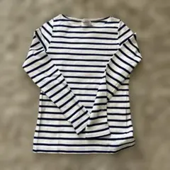 〈THE SHINZONE〉 ボーダー カットソー ネイビー