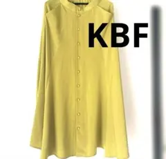 アーバンリサーチ　KBF ロングフレアスカート　イエロー系のサムネイル