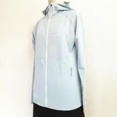 美品△montbell モンベル クールパーカー Mサイズ ライトブルー 水色のサムネイル