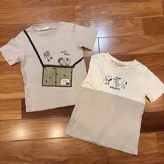 スヌーピー Tシャツ SLAP SLIP スラップスリップ　2点セット
