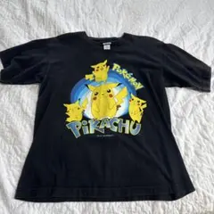 【希少】90年代 [ポケモン] ヴィンテージTシャツ [ブラック] [XL]