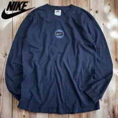 04M863◯ 90s NIKE スウォッシュ バックロゴ Y2K 長袖 ロンT