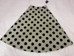 『rimia』スカート　ドット柄　水玉 未使用　タグ付き　日本製