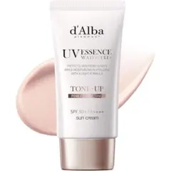 新品　ダルバ トーンアップサンクリーム 日焼け止め 化粧下地 ピンク