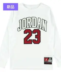 ★新品未開封ナイキ　ジョーダン長袖Ｔシャツ160㌢　白色