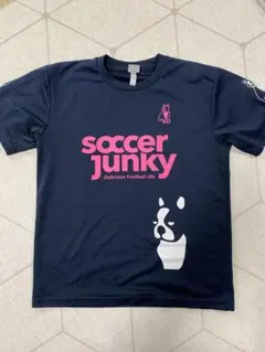 soccer junky ネイビーシャツ