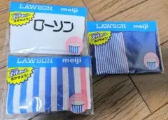 LAWSON 明治 ストライプ柄 3個セットのサムネイル