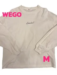 WEGO Ascendant M ホワイト 長袖カットソー