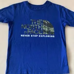 THE NORTH FACE Tシャツ 青色