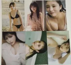 乃木坂46 与田祐希 写真集 ヨーダ封入ポストカード 全6種 コンプ