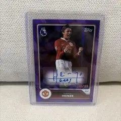 Topps Gabriel Heinze 친필 사인 카드