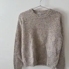 INES DE LA FRESSANGE ユニクロ ベージュ ニット M