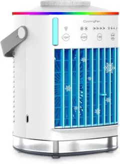 【新品未使用】卓上ミストファン　小型／冷風扇／USB給電